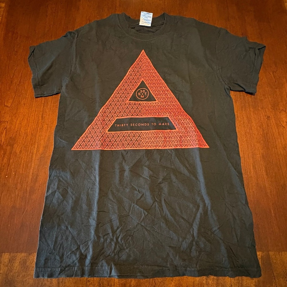 Thirty Seconds To‎ Mars 2014 Fall Tour T Shirt Small 30STM Jared Leto Band Tee